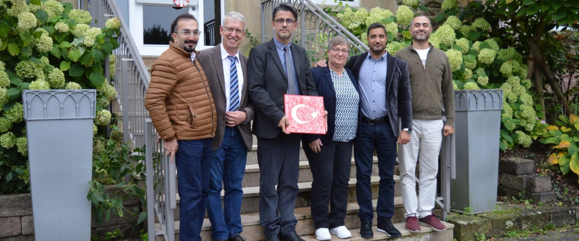 Besuch aus der Türkei: Rektor Prof. Dr. Cüneyt Erenoğlu zu Gast 