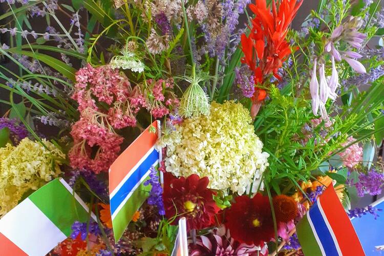 Das Blumenbouquet